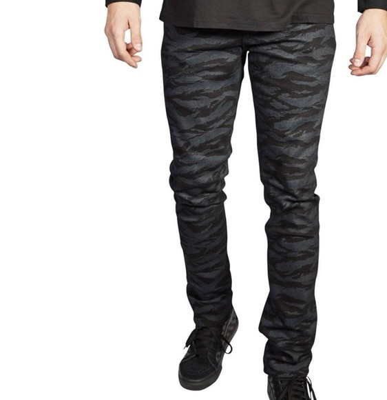 black camo jeans
